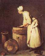 Jean Baptiste Simeon Chardin The Scullery Maid oil painting on canvas